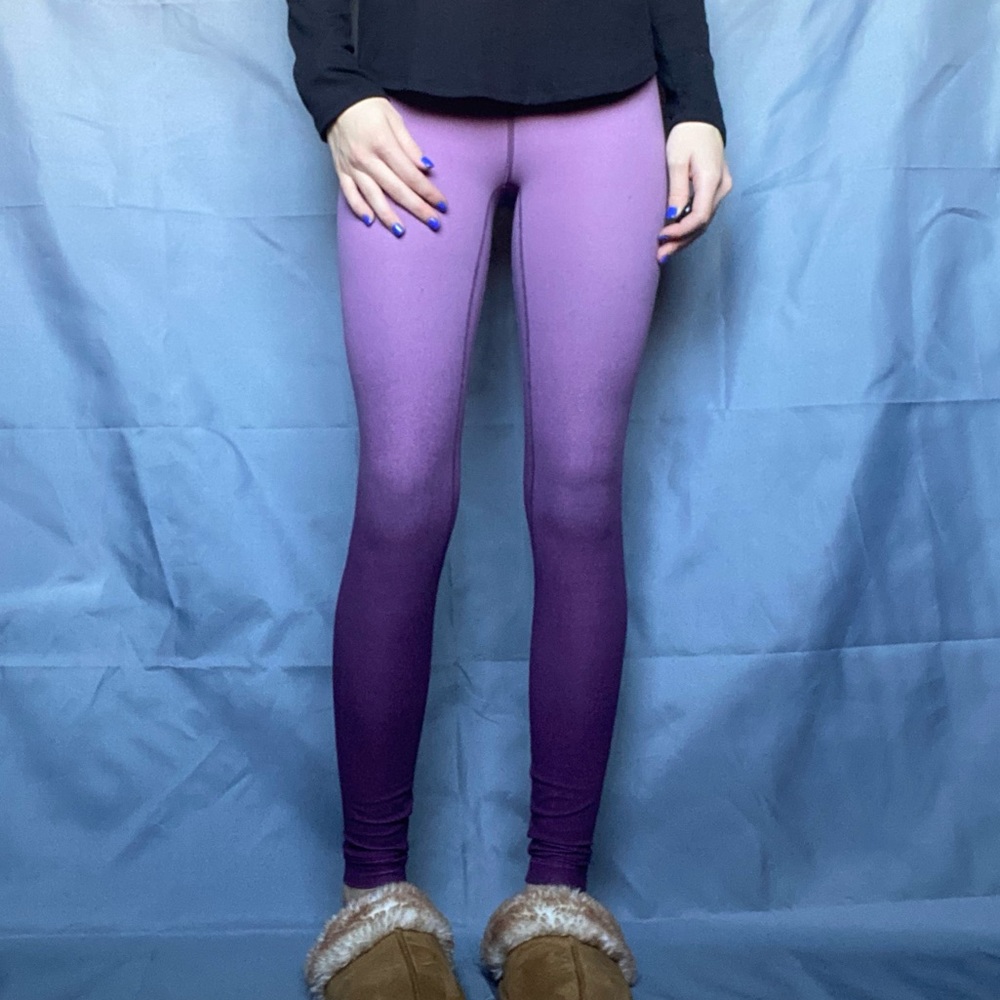 New Lululemon Size 2 Align Leggings 28” Rare Purple Ombré